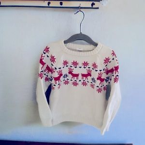Hanna Andersson Holiday Sweater - Dear Deer